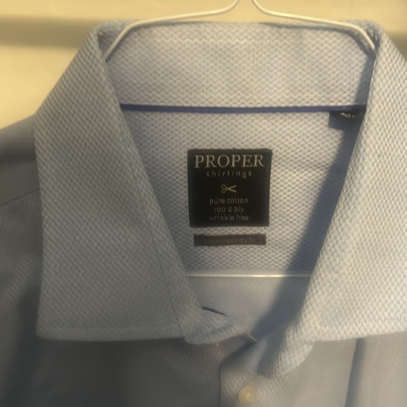 Proper Shirtings Men’s XL Dress Shirt - Picture 2 of 2